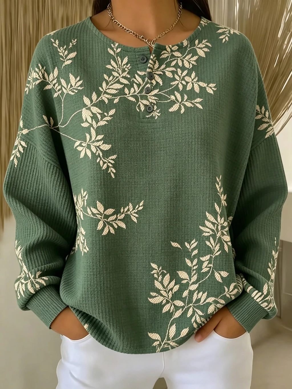 Casual Loose Others Sweatshirt