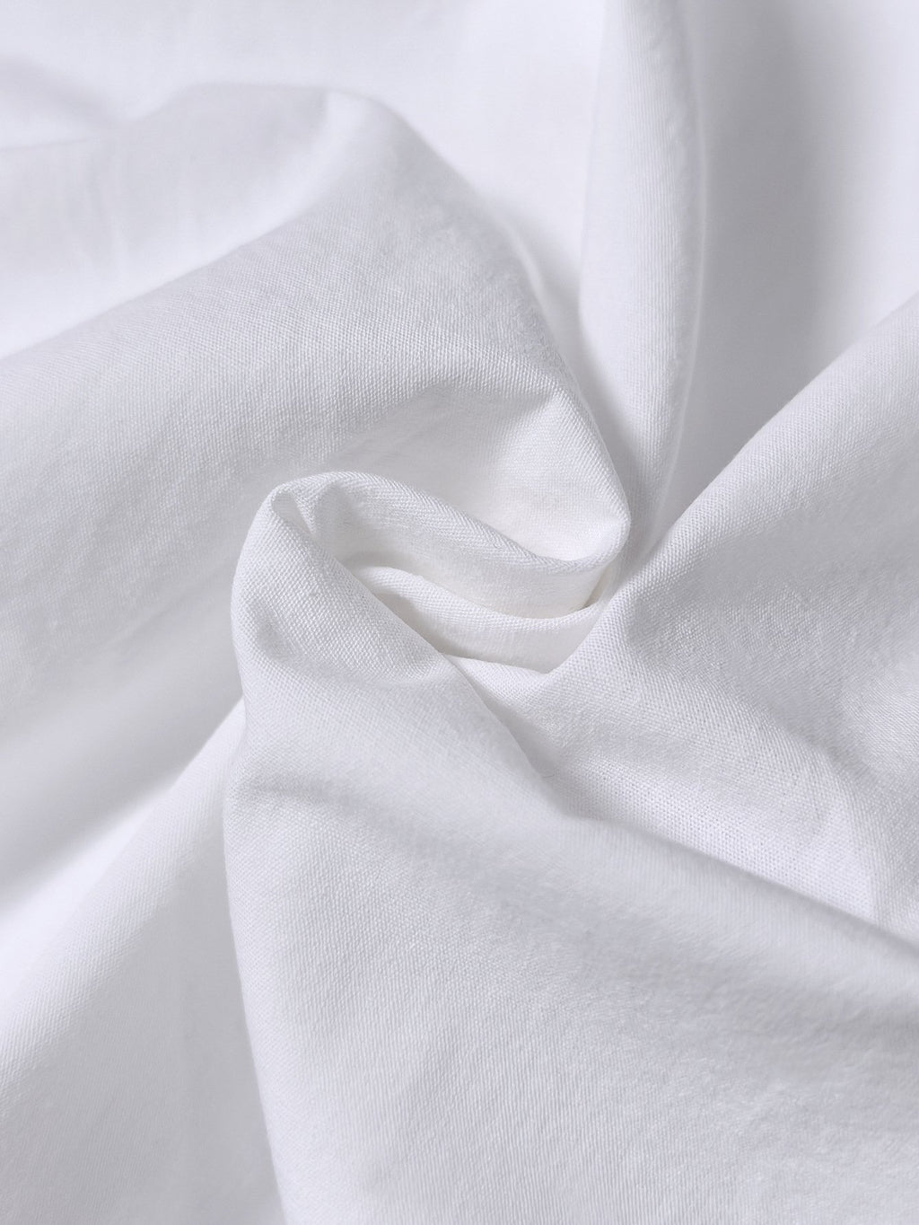 Women's Long Sleeve Shirt Spring/Fall White Floral Split Joint Cotton Crew Neck Daily Going Out Casual Top