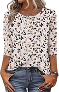 Cotton Leopard Casual Loose T-Shirt