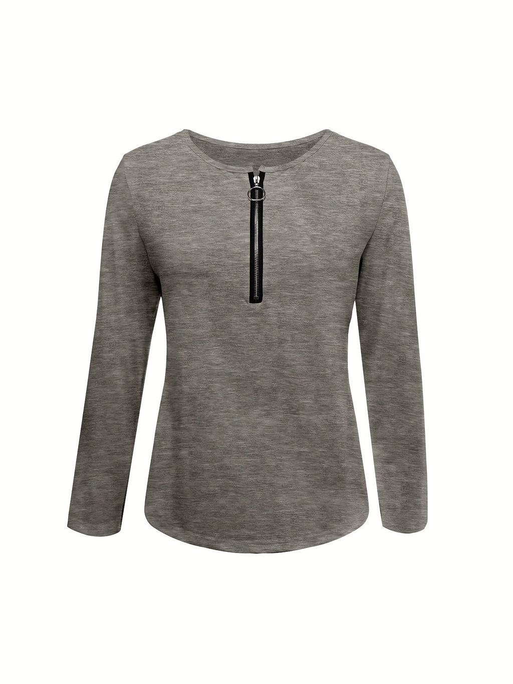 V Neck Cotton-Blend Loose Vintage T-Shirt
