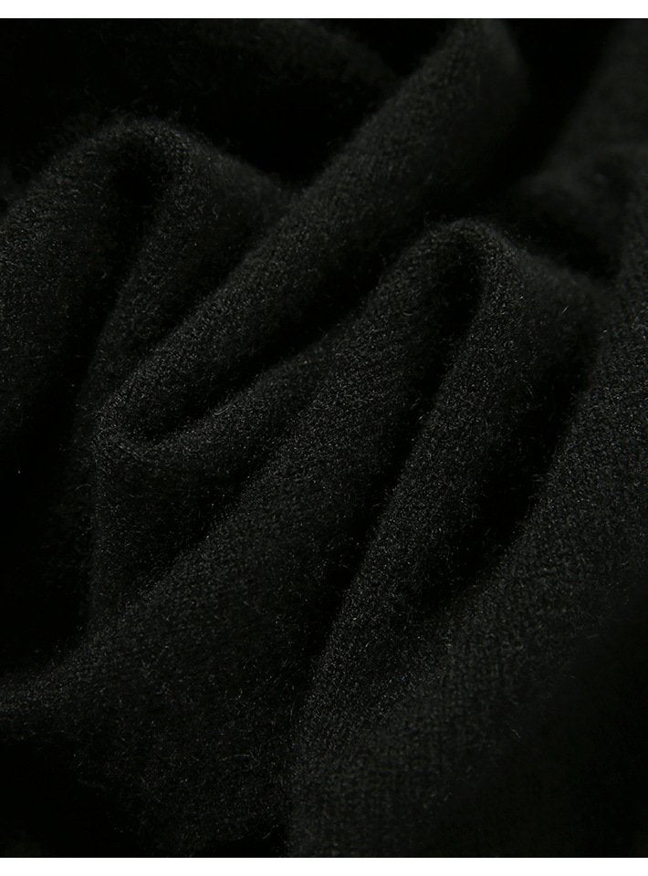 Crew Neck Simple Plain Regular Fit Cardigan