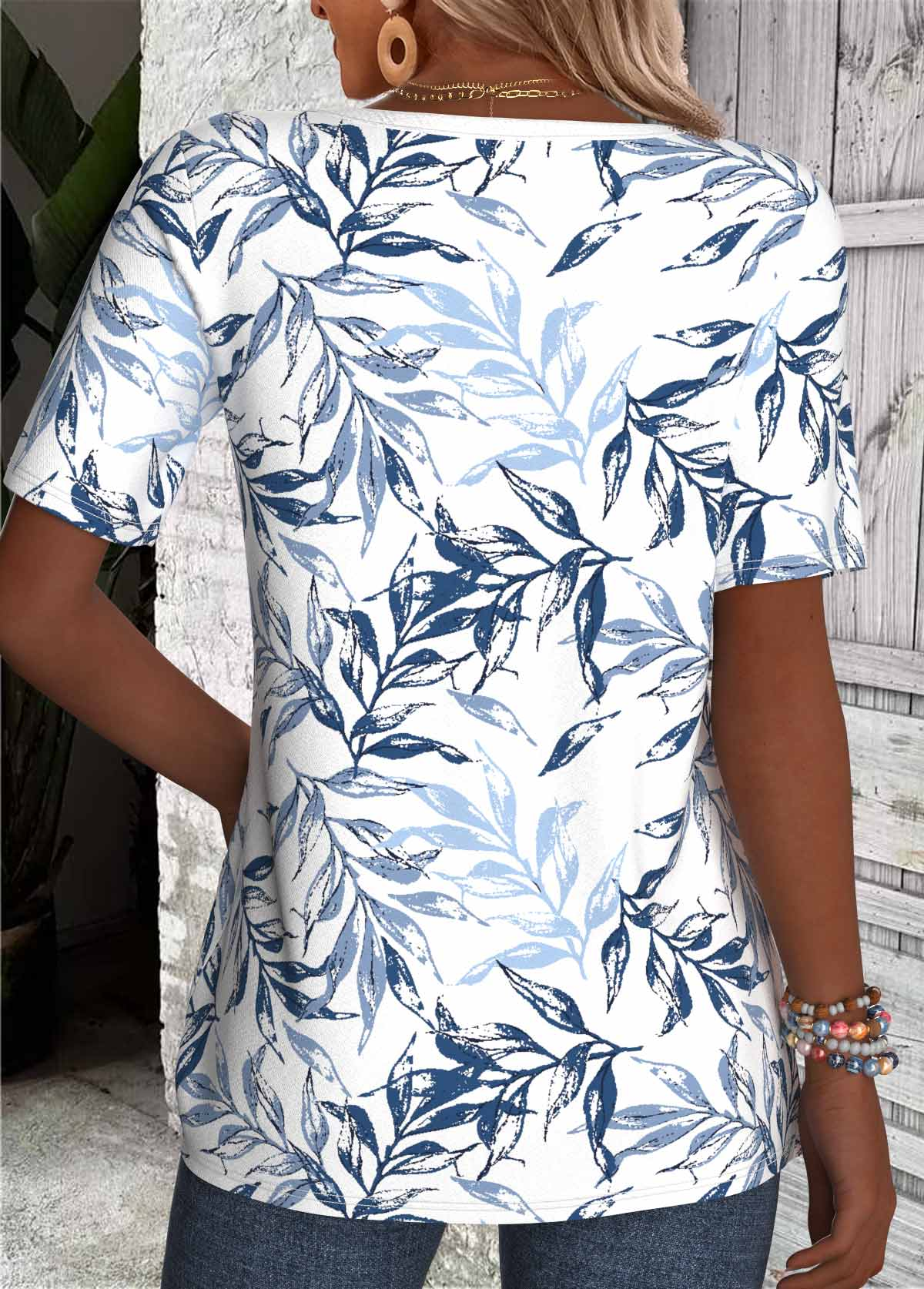 Casual Loose Floral T-Shirt