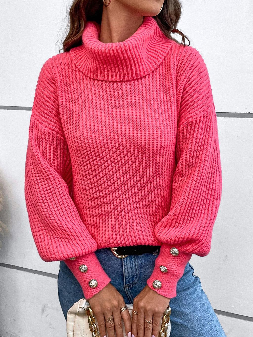 Yarn/Wool Yarn Casual Sweater