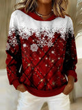 Casual Christmas Printing Hoodie