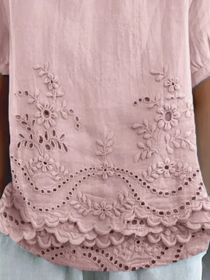 Plain Loose Simple Blouse