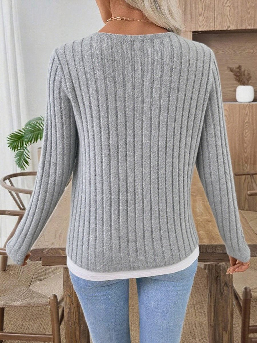 Casual V Neck T-Shirt