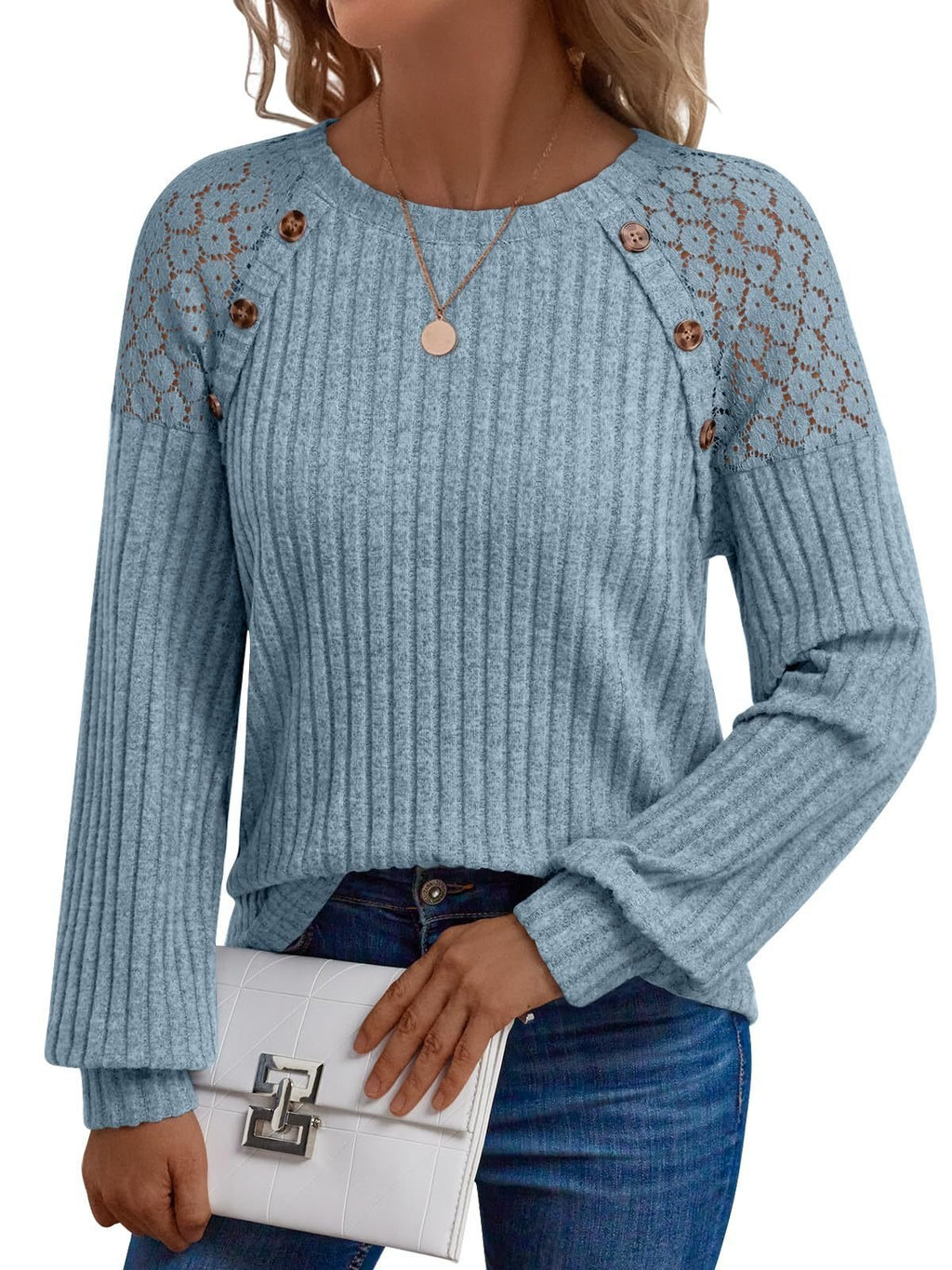 Loose Elegant Cotton-Blend Plain T-Shirt