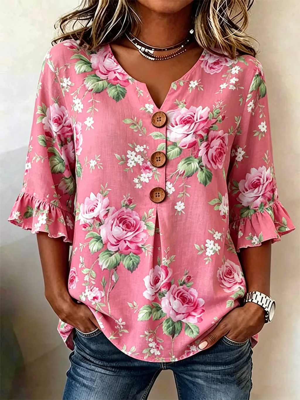 Cotton And Linen Vintage Others Shirt