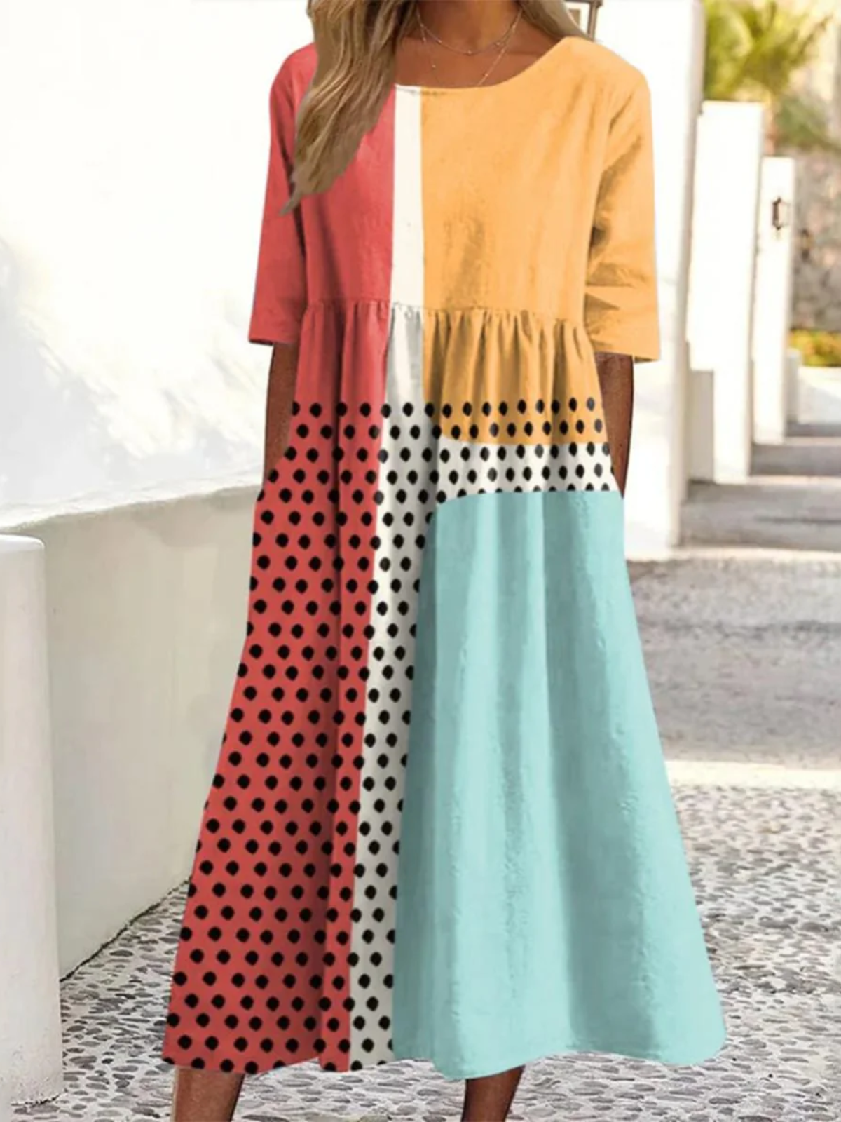 Casual Regular Fit Dress With No