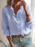 Others Loose Vintage Cotton Shirt