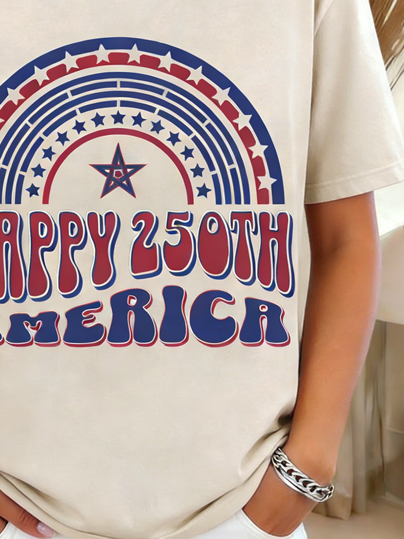 250th anniversary Regular Fit Casual T-Shirt