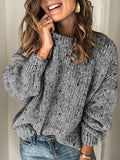 V Neck Casual Sweater